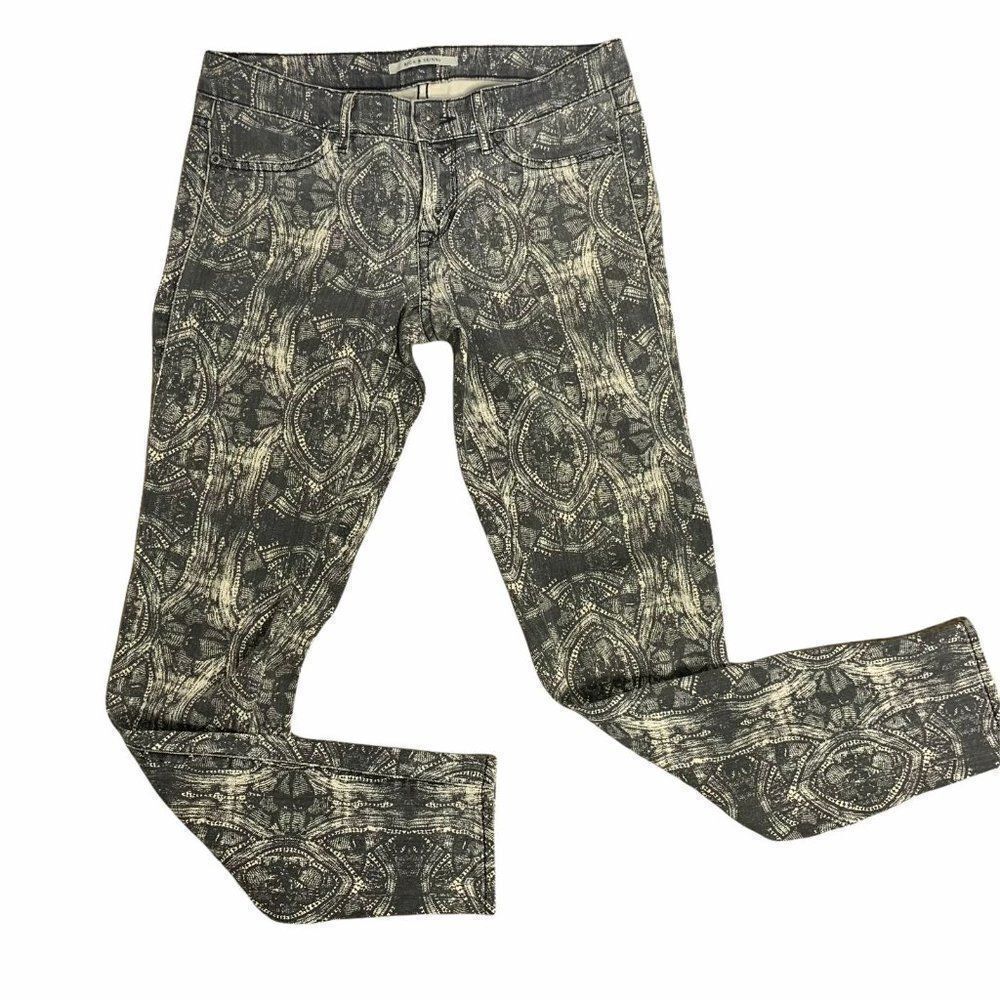 Rich & Skinny Low Rise Marilyn Jeans 26 Grey Dove